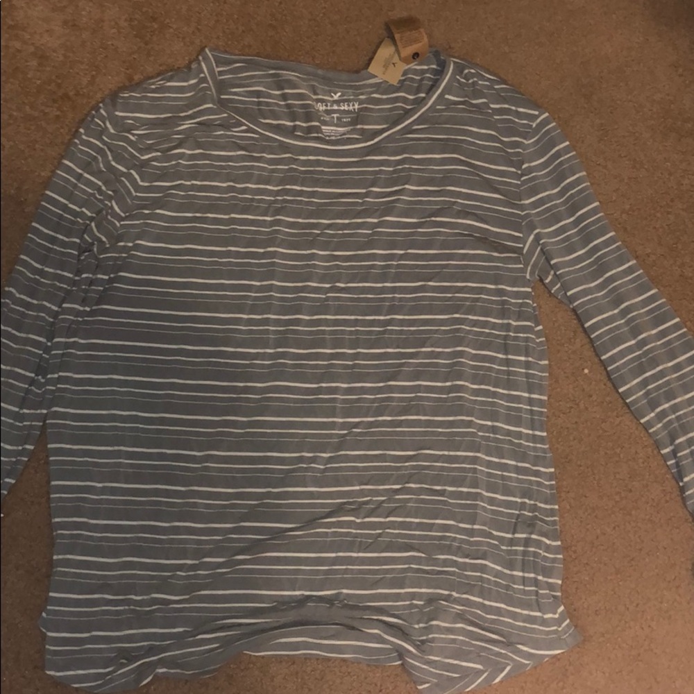 Long sleeve soft and sexy t